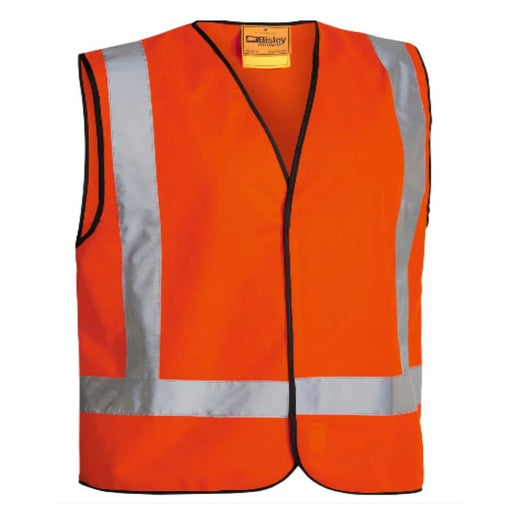 Bisley H Taped 3M Reflective Tape Hi Vis Vest - Shopica Pty Ltd