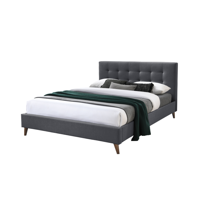 Yulara Charcoal Double Bed