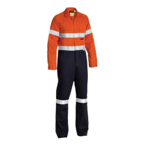 Bisley Indura® Ultra Soft® Flame Retardant Coverall 3M Fire Resistant Reflective Tape Overall - Shopica Pty Ltd