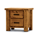 Outback Queen Bed Kit in Rustic Oak with Tallboy & Bedside Bedroom Suite - Shopica Pty Ltd