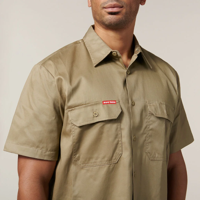 Hard Yakka Cotton Drill Shirt Short Sleeve