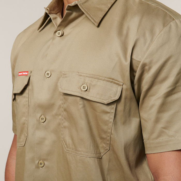 Hard Yakka Cotton Drill Shirt Short Sleeve