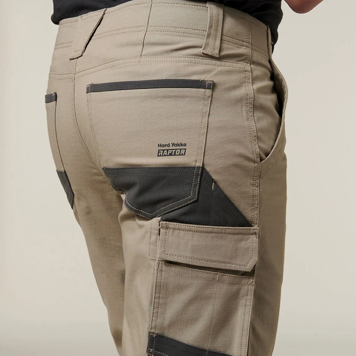 Hard Yakka Raptor Active Fit Cuff Tradie Work Pants