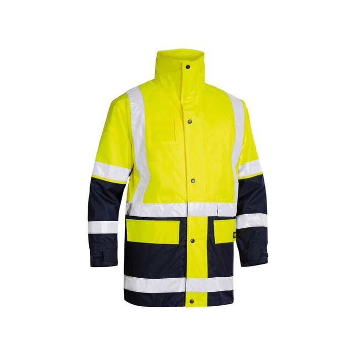 Bisley 5 In 1 Reflective Taped Day Night Rain Jacket