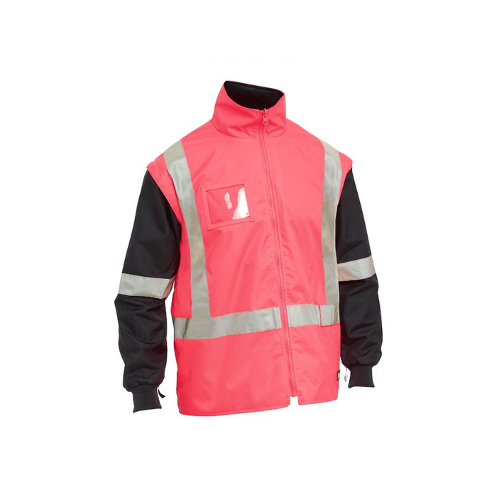 Bisley 5 In 1 Reflective Taped Day Night Rain Jacket