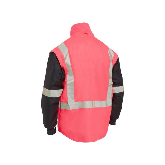 Bisley 5 In 1 Reflective Taped Day Night Rain Jacket