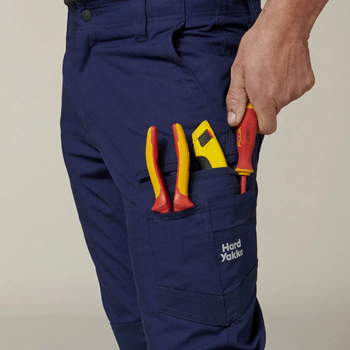 Hard Yakka Raptor Active Fit Cuff Tradie Work Pants