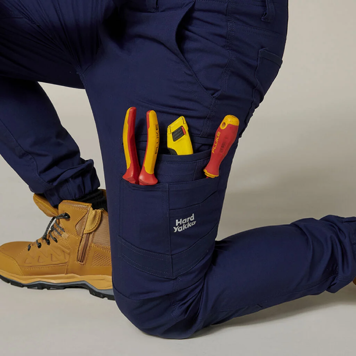 Hard Yakka Raptor Active Fit Cuff Tradie Work Pants