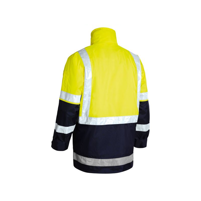 Bisley 5 In 1 Reflective Taped Day Night Rain Jacket