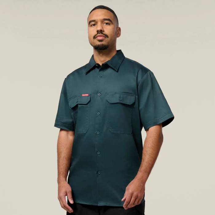 Hard Yakka Cotton Drill Shirt Short Sleeve