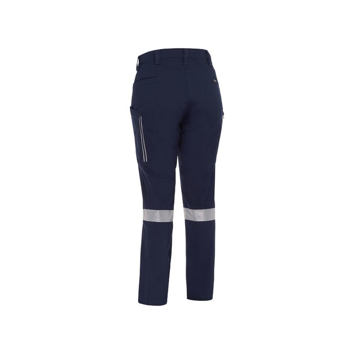 Bisley Women's X Airflow™ Taped Reflective Taped Day Night Stretch Ripstop Vented Cargo Pants