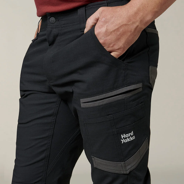 Hard Yakka Raptor Active Fit Cuff Tradie Work Pants