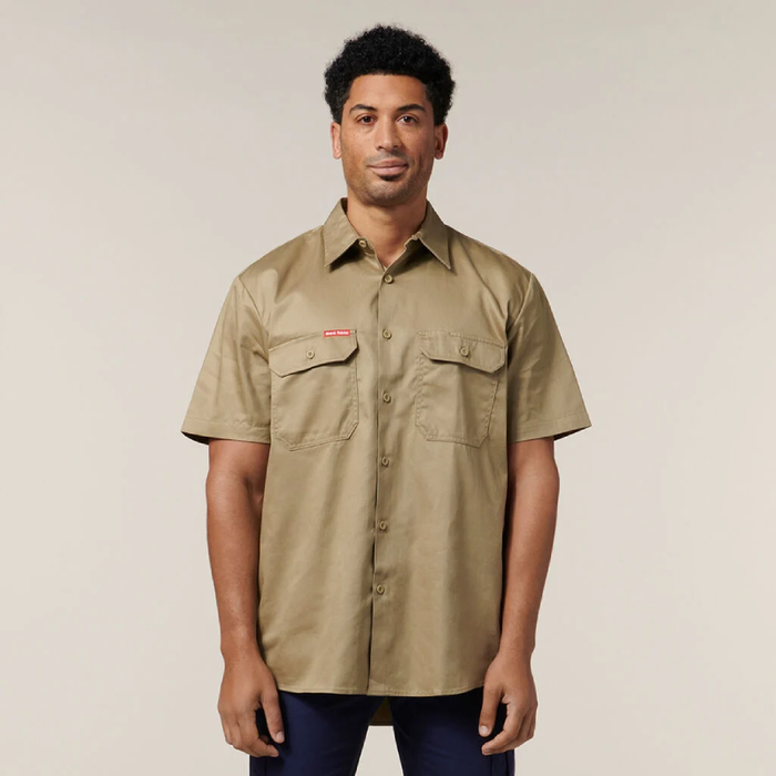 Hard Yakka Cotton Drill Shirt Short Sleeve