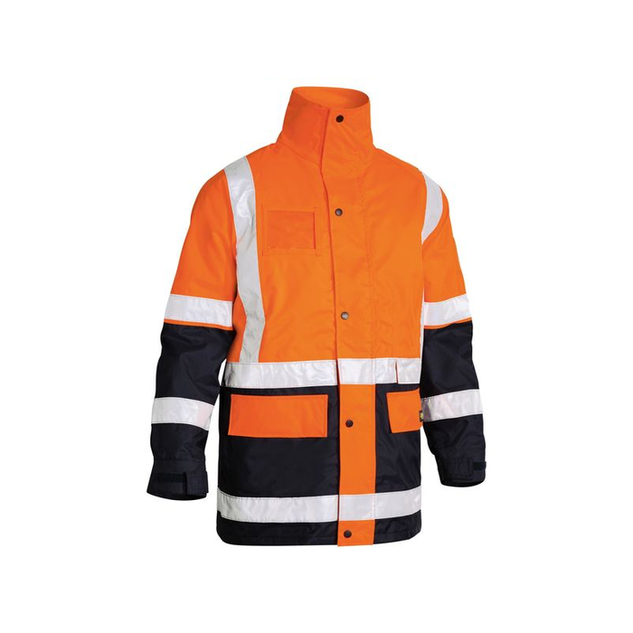 Bisley 5 In 1 Reflective Taped Day Night Rain Jacket