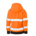 Bisley Womens Taped Hi Vis Day/Night 3M Reflective Tape Fleece Hoodie - Shopica Pty Ltd