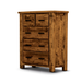 Outback Queen Bed Kit in Rustic Oak with Tallboy & Bedside Bedroom Suite - Shopica Pty Ltd