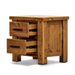 Outback Queen Bed Kit in Rustic Oak with Tallboy & Bedside Bedroom Suite - Shopica Pty Ltd