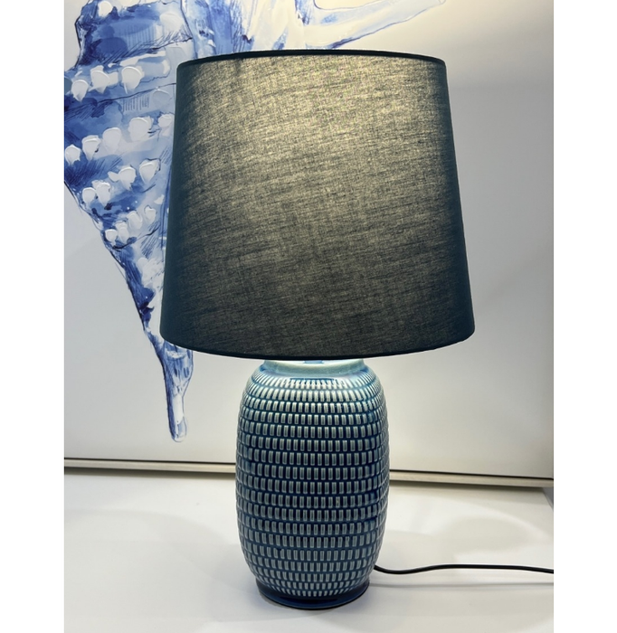 Crafting tranquillity, one room at a time with the Zen Living Blue Table Lamp