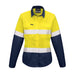 Syzmik Womens Rugged Cooling Reflective Day Night Taped Hi Vis Spliced Long Sleeve Shirt - Shopica Pty Ltd