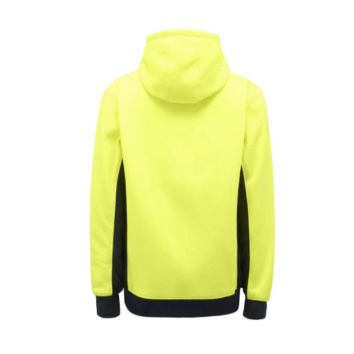 King Gee Hi Vis Pull Over Two Tone Drawstring Hoodie - Shopica Pty Ltd