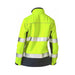 Bisley Womens Reflective Taped Two Tone Hi Vis Soft Shell Jacket - Shopica Pty Ltd