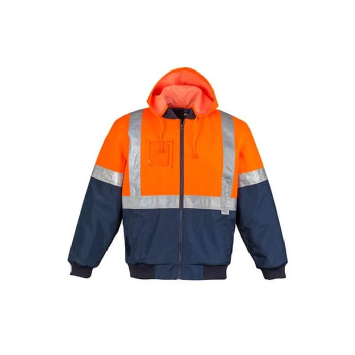 Syzmik Mens Hi Vis 3M Reflective Day/Night Quilted Flying Jacket - Shopica Pty Ltd