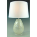 Pearl Table Lamp Marble Base White Shade - Shopica Pty Ltd