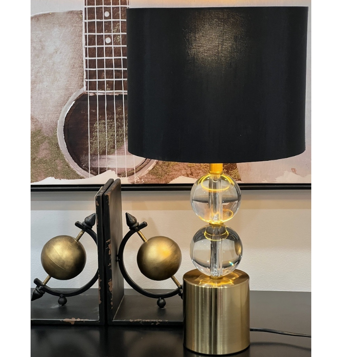 Elevate your decor with the metallic allure of the Windsor Lamp