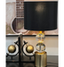 Elevate your decor with the metallic allure of the Windsor Lamp