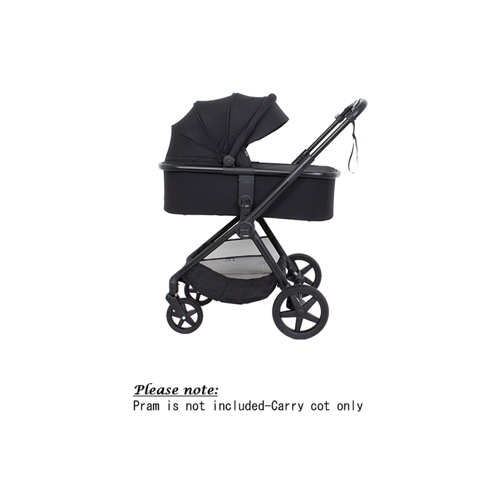 Love N Care Phantom Stroller Black Carry Cot