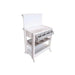 Compact and folded Love N Care Omega Change Table showcasing the giraffe design for easy storage