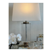 Ritz Rec Crystal And Metal Base Table Lamp - Shopica Pty Ltd