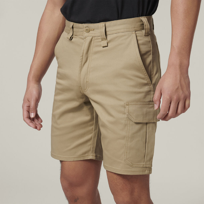 Hard Yakka Basic Stretch Drill Cargo Tradie Work Shorts