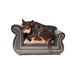 Chesterfield PU Leather Luxury Pet Bed Dog Sofa - The Epitome of Pet Luxury - Shopica Pty Ltd