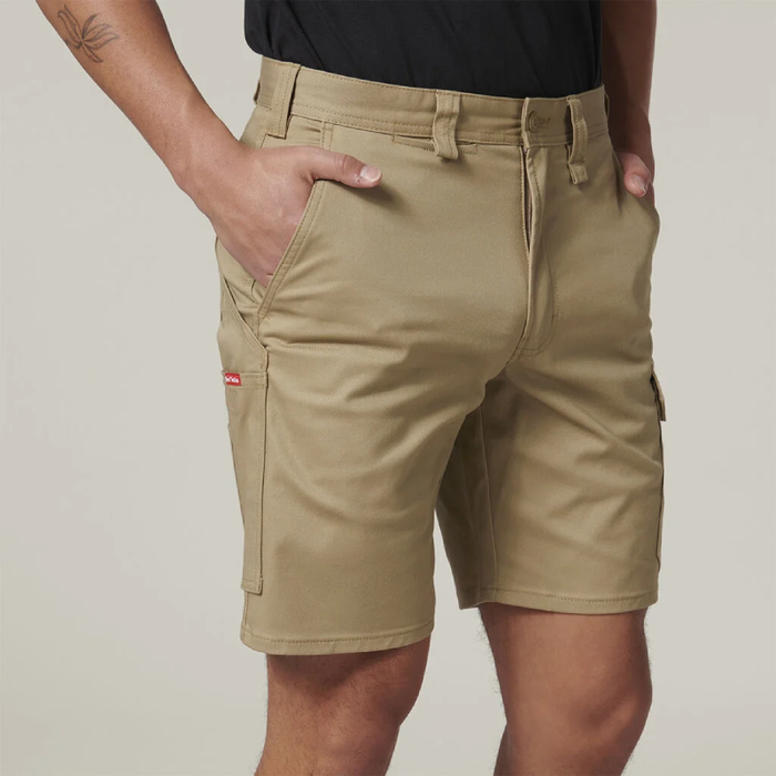 Hard Yakka Basic Stretch Drill Cargo Tradie Work Shorts