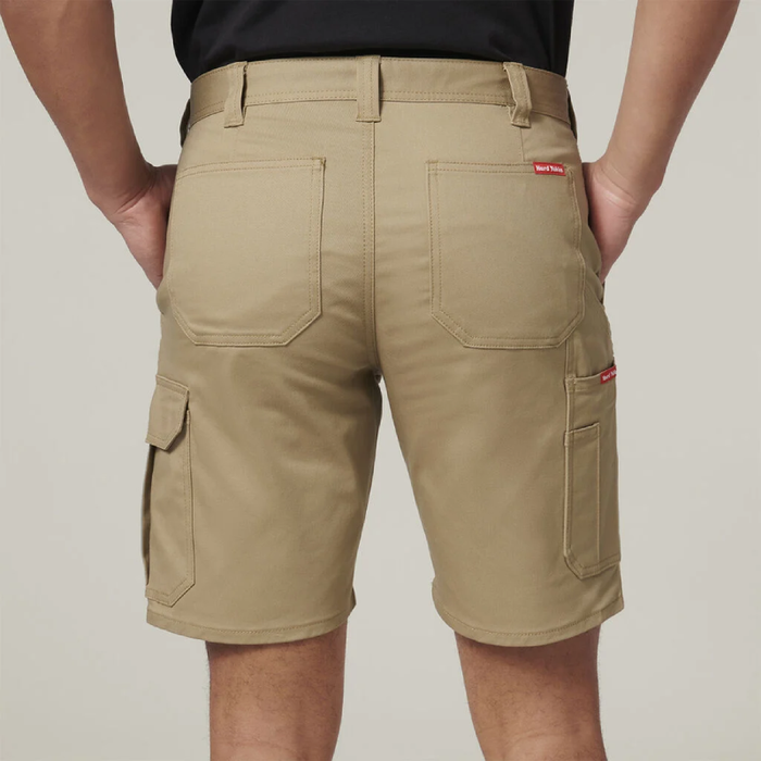 Hard Yakka Basic Stretch Drill Cargo Tradie Work Shorts