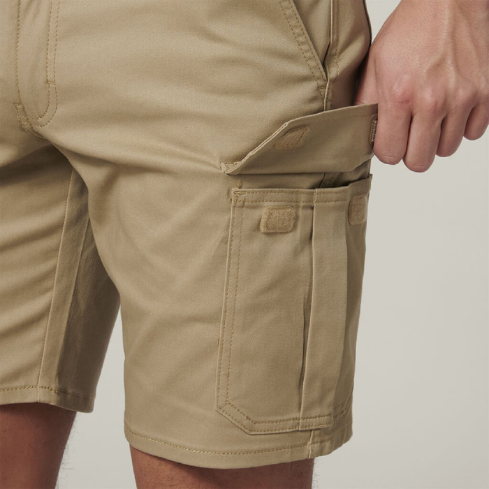 Hard Yakka Basic Stretch Drill Cargo Tradie Work Shorts