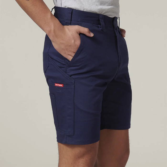 Hard Yakka Basic Stretch Drill Cargo Tradie Work Shorts