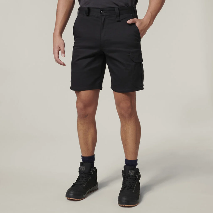 Hard Yakka Basic Stretch Drill Cargo Tradie Work Shorts