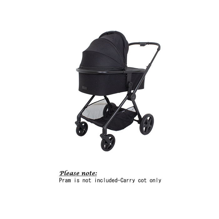 Love N Care Phantom Stroller Black Carry Cot