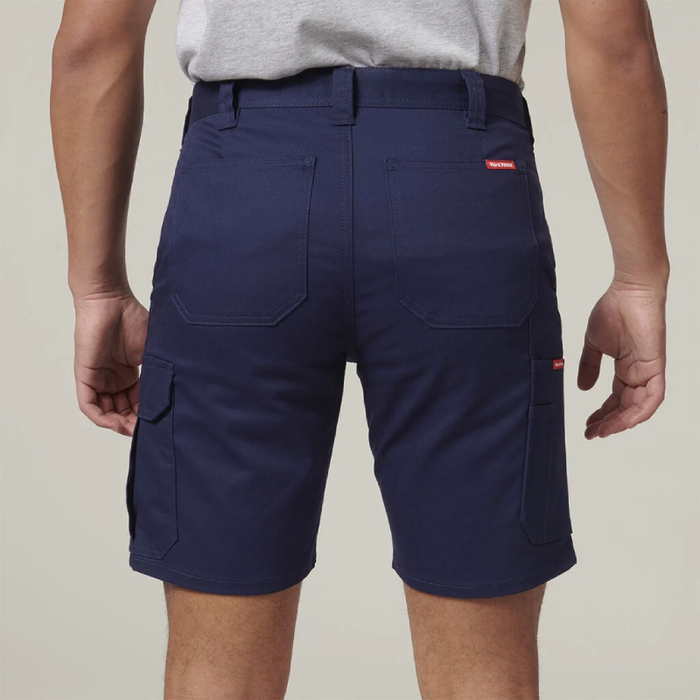 Hard Yakka Basic Stretch Drill Cargo Tradie Work Shorts