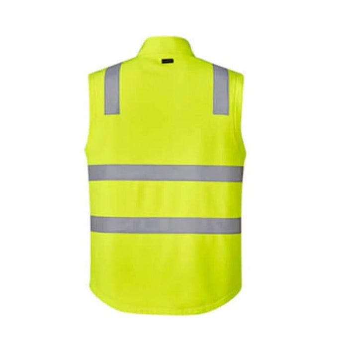 Syzmik Unisex Hi Vis Bonded Fleece Softshell Vest - Shopica Pty Ltd