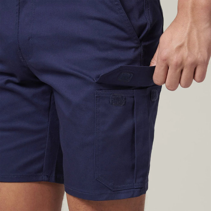 Hard Yakka Basic Stretch Drill Cargo Tradie Work Shorts