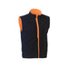 Bisley Reversible Taped Hi Vis Reflective Taped Day Night Rail Wet Weather Vest - Shopica Pty Ltd