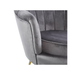 Soft velvet embrace of our accent chair, the centrepiece of any living room