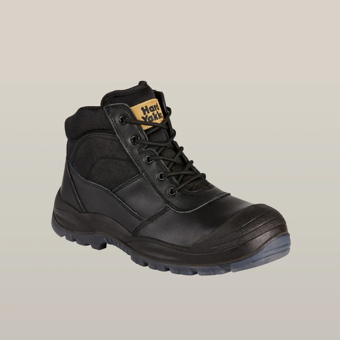 Hard Yakka Steel Cap Utility Side Zip Safety Work Boot