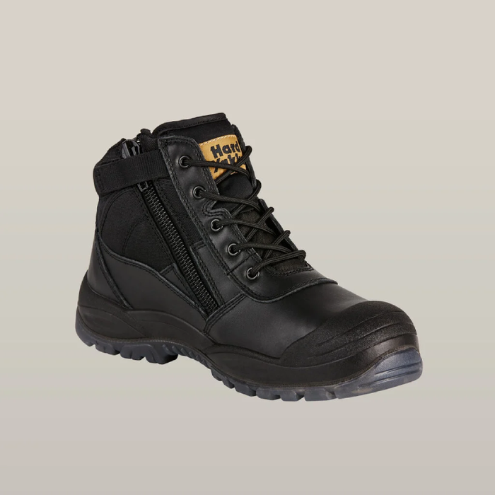 Hard Yakka Steel Cap Utility Side Zip Safety Work Boot