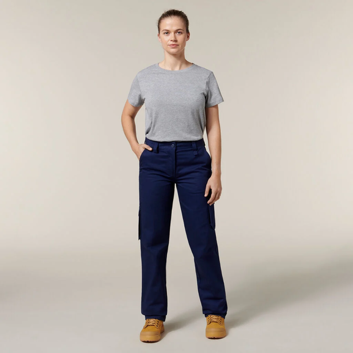 Hard Yakka Women's Generation Y Cotton Drill Cargo Pants