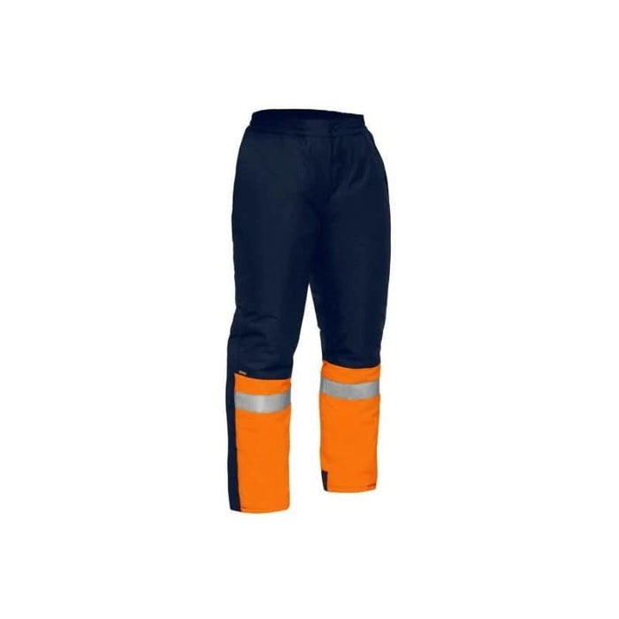 Bisley Taped Two Tone Hi Vis Freezer Pants (BP6451T) - Shopica Pty Ltd