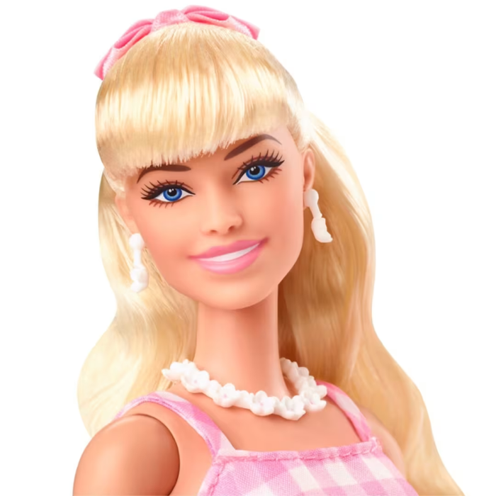 Barbie The Movie Barbie Doll in Pink Gingham Dress